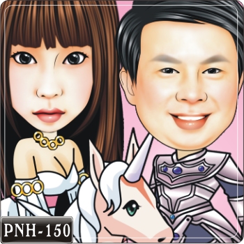 Q版雙人漫畫 PNH-150 (不含獨角獸)